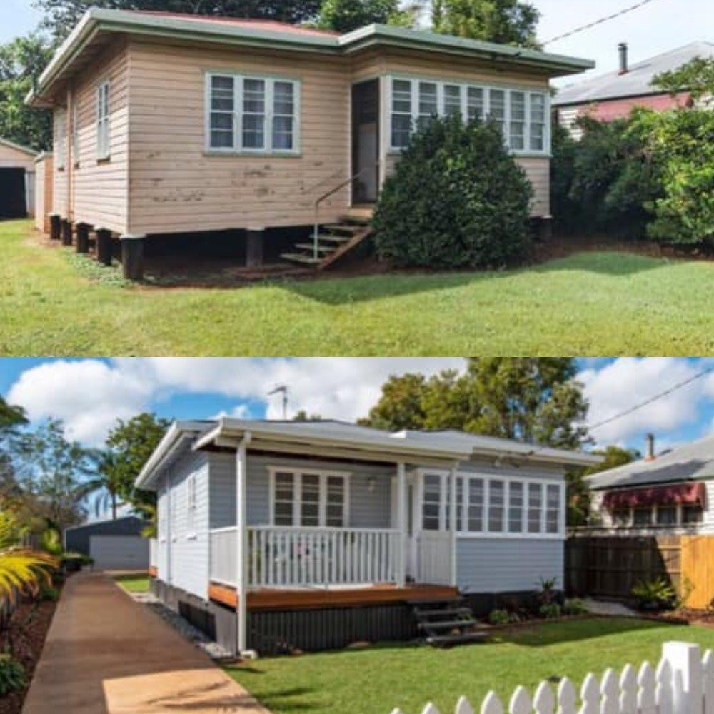 Readers submit home renovation photos. Cain Breeze submitted before and after photos of his Newtown renovation. Picture: Facebook