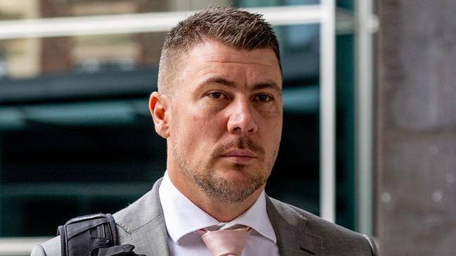 Shaune Irving at Brisbane Magistrate’s Court. Picture: NewsWire / Sarah Marshall