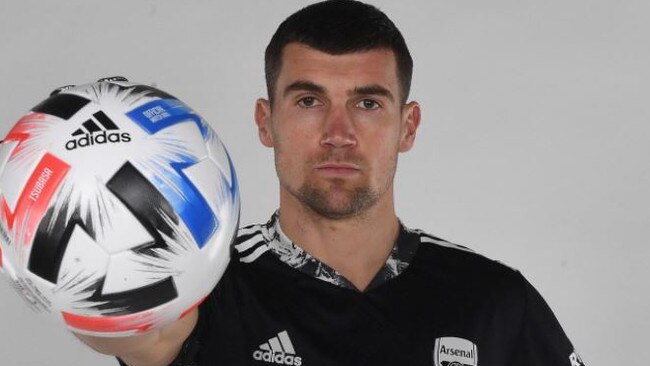 Mat Ryan in Arsenal kit