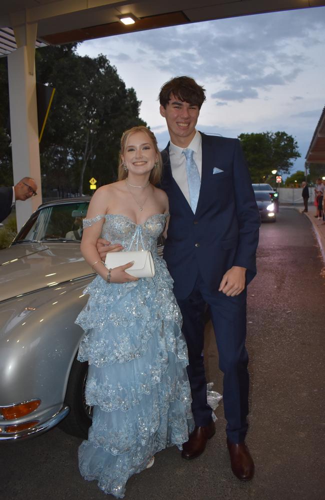 Students at the 2024 Nambour Christian College formal.