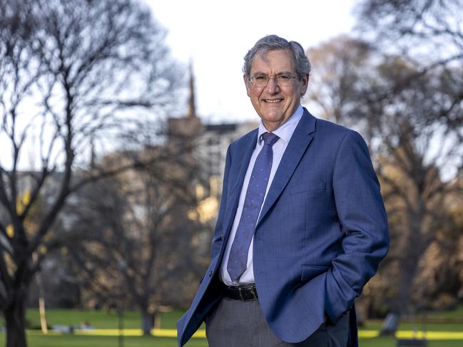 01/09/2021: New ASIC chairman Joe Longo in Treasury Gardens, Melbourne.Picture: David Geraghty