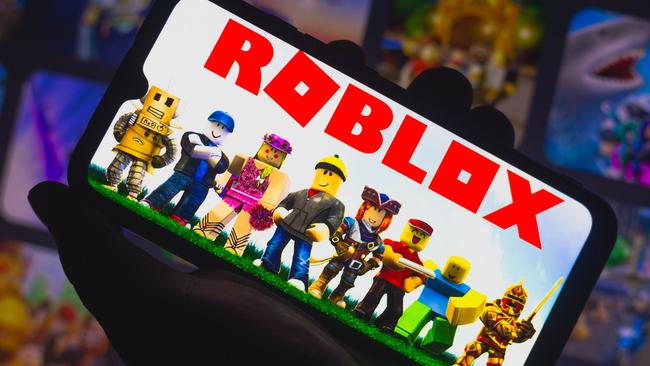 Roblox is a multiplayer online game. Picture: Getty