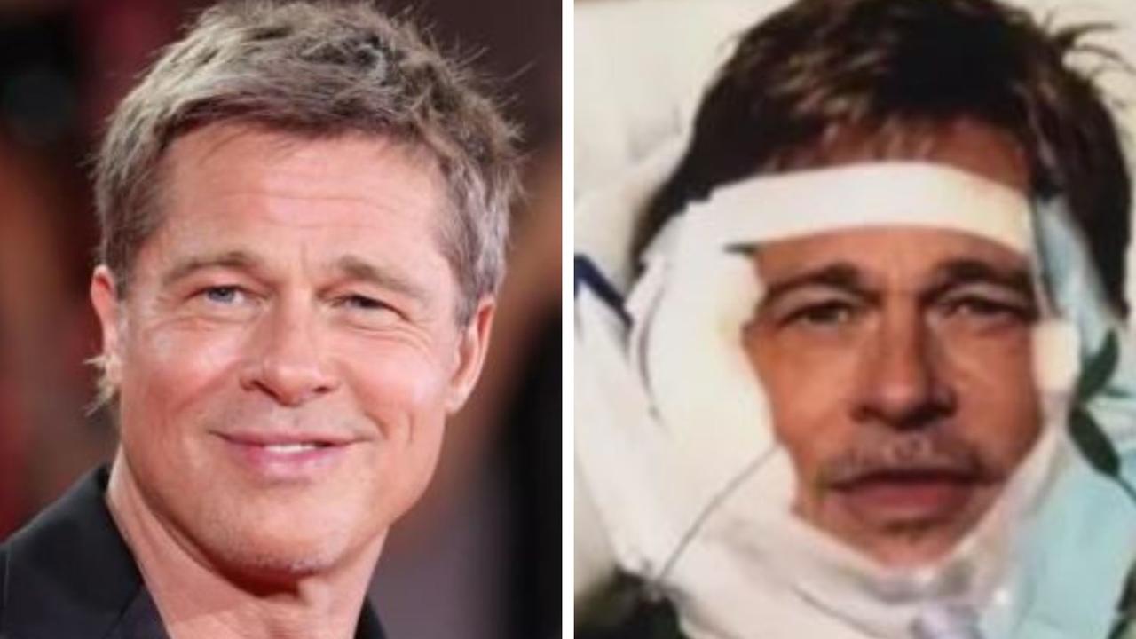 One of these is not the real Brad Pitt. Picture: Annalisa Ranzoni/Getty Images/TF1.