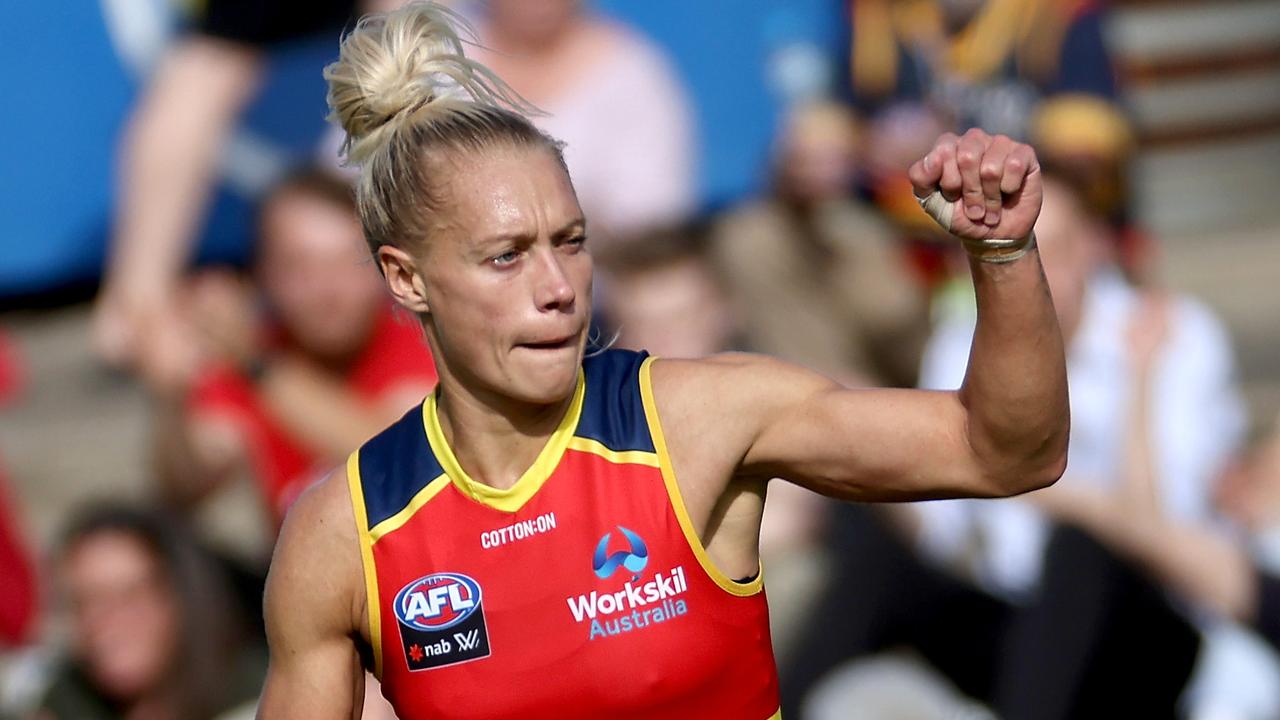 Adelaide defeated Collingwood on Sunday. Photo: James Elsby/AFL Photos via Getty Images.