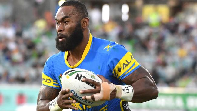 Semi Radradra wasn’t at his best for the Eels.