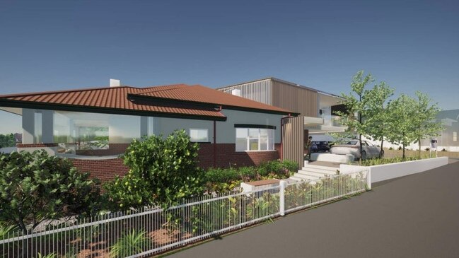 First look at proposed renovation of Goldfields Urology. Picture: Bree Architects.