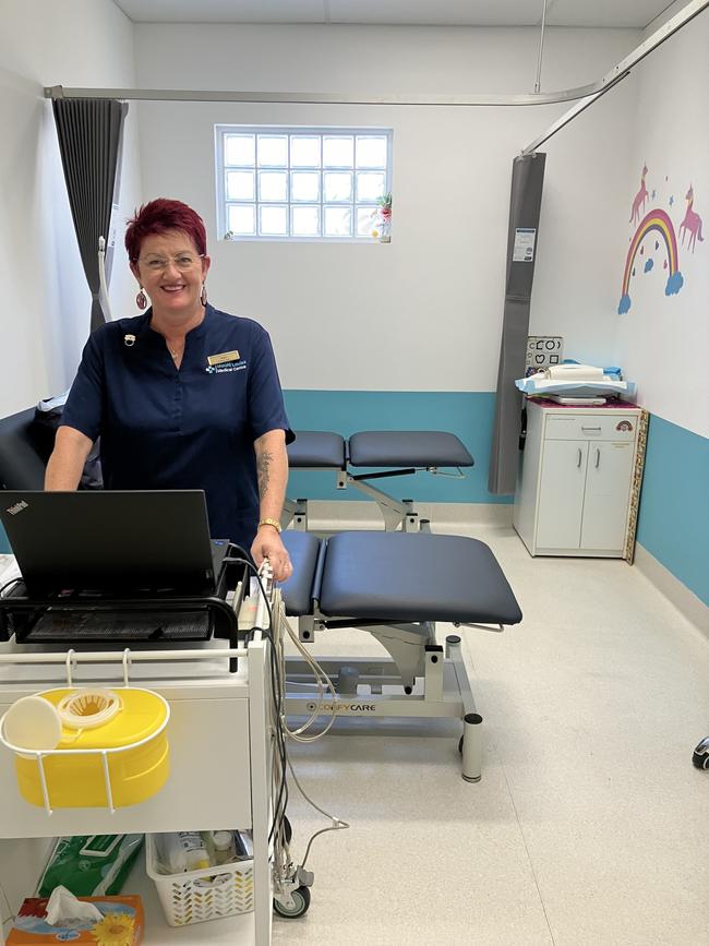 Mount Louisa Medical Centre registered nurse Anita Fowler is enjoying the extra space in the new medical centre. Picture: Supplied.