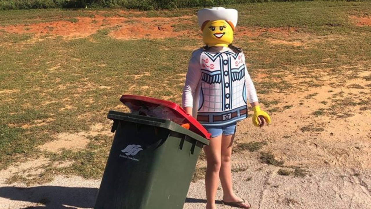 Lego costumes have also made an appearance. Picture: Shay Linton/Facebook