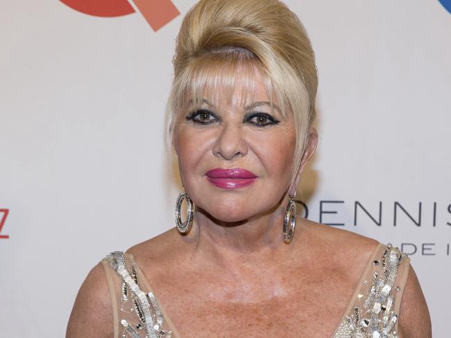 Ivana Trump joked she was the First Lady, which didn’t impress the President’s wife. Picture: Michael Zorn/Invision/AP