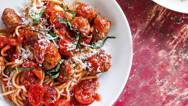 A variation on the traditional spaghetti bolognese.