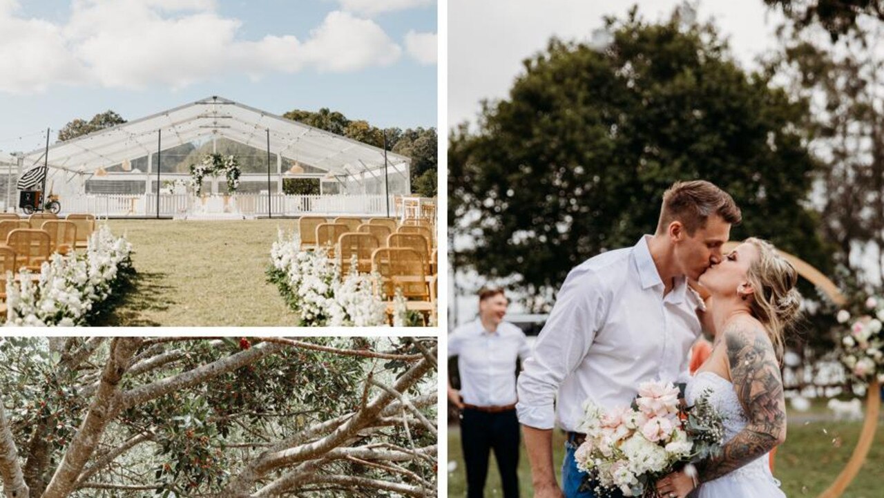 From a Covid-19 celebration, to a couple of weddings worth more than $250k, to celebrity guests and A-list nuptials, take a peek inside the Noosa wedding industry.