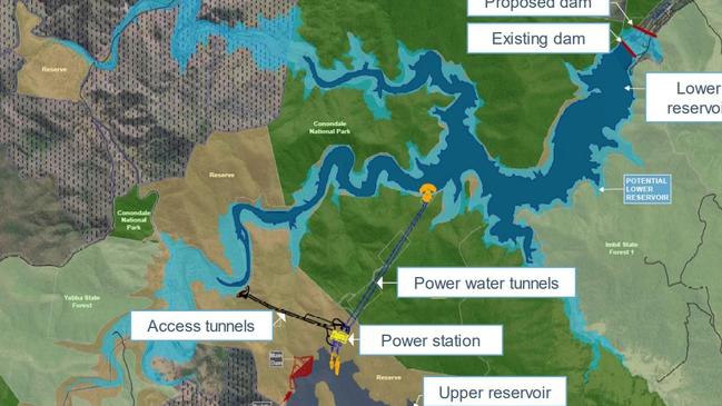 A $14 billion proposed pumped hydro plant at Borumba Dam is among a string of planned renewable projects across the Wide Bay Burnett, which has been identified by the state government as a potential location for significant green energy development.