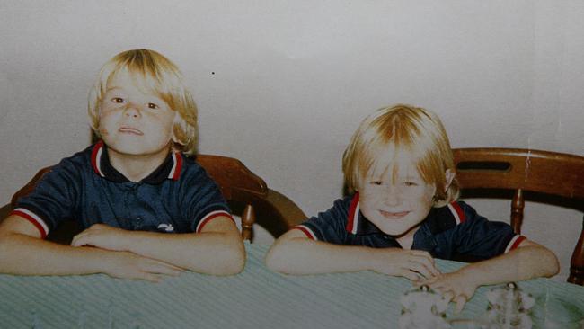 Michael and Daniel Sheppard on their 6th birthday. Picture: File