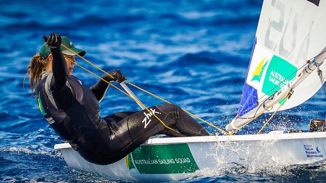 Casey Imeneo in Hyere. Pic: Sailing Energy/Semaine Olympique Française