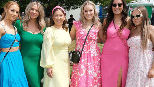 Tahlia Troy , Ellen Wright , Sarah McNulty , Claire Mawson , Emma Booley and Lauren Cox Picture: Mark Wilson