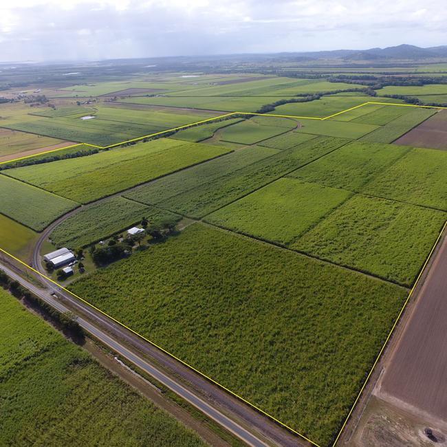 Cane farm at 901 Munbura Rd, Mackay sells for $2.3m at auction. Picture: Ray White Sarina Rural