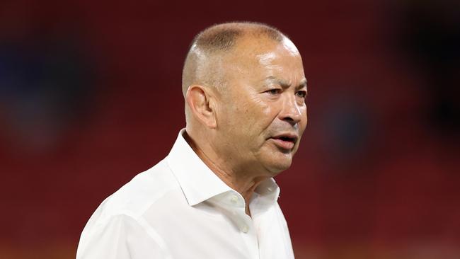 England Head Coach Eddie Jones looks on ahead of game two of the International Test Match series between the Australia Wallabies and England at Suncorp Stadium in Brisbane. Picture: Cameron Spencer/Getty Images