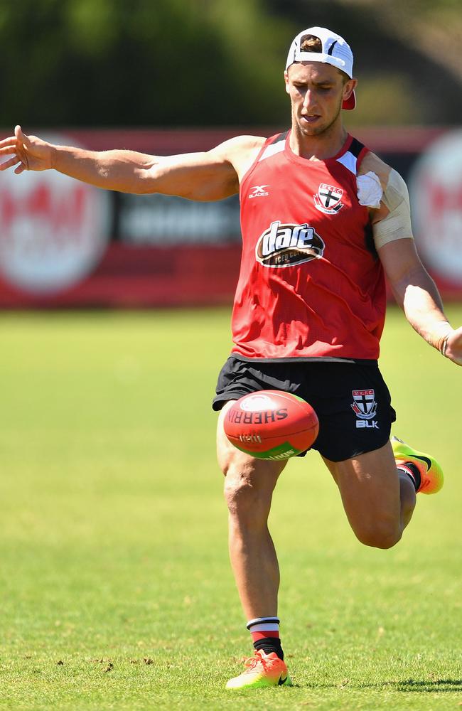 Luke Dunstan ... may be ready to turn potential into consistent performance. Picture; Quinn Rooney (Getty Images)