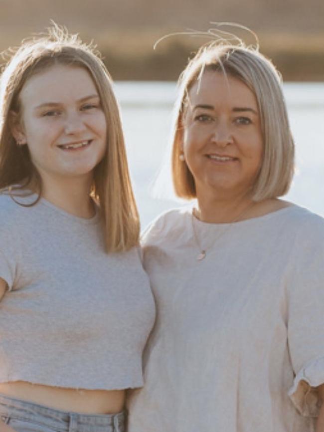 Elke with her mum Lynly Kerin. Picture: Supplied