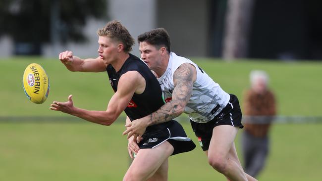 Jay Rantall will make his Magpies debut on Anzac Day.