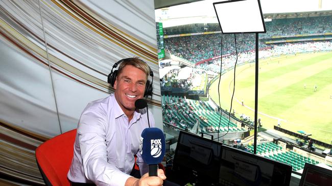 Warnie the commentator was ‘fearless’.