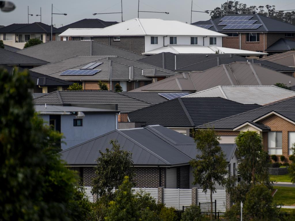 A huge number of people are moving to Sydney’s western regions, where temperatures are forecast to soar in coming decades. Picture: AAP