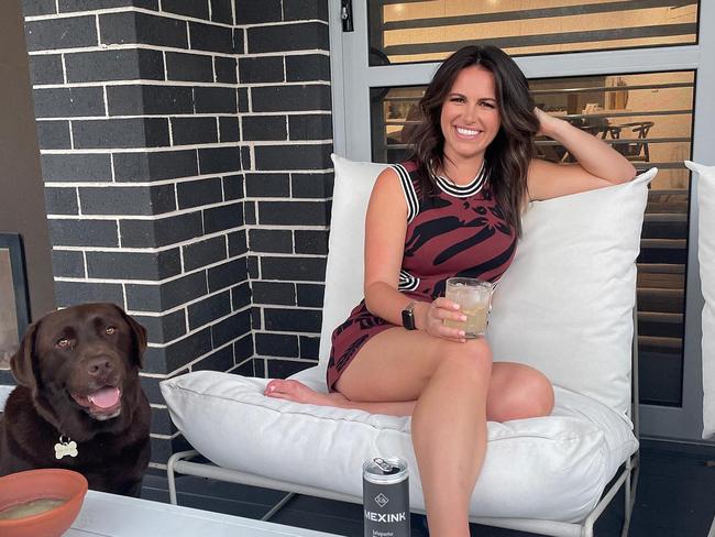 TV star Danika Mason has taken over the four-bedroom townhouse she once shared with Todd Liubinskas. Picture: Instagram