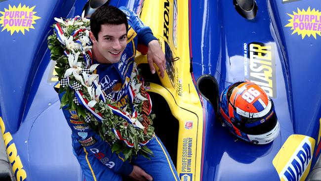 Alexander Rossi, winner of the 2016 Indianapolis 500.