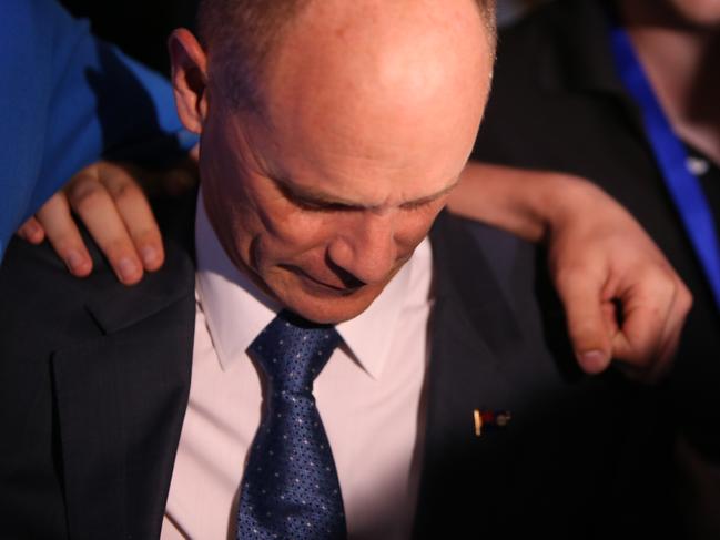 Campbell Newman after his election defeat