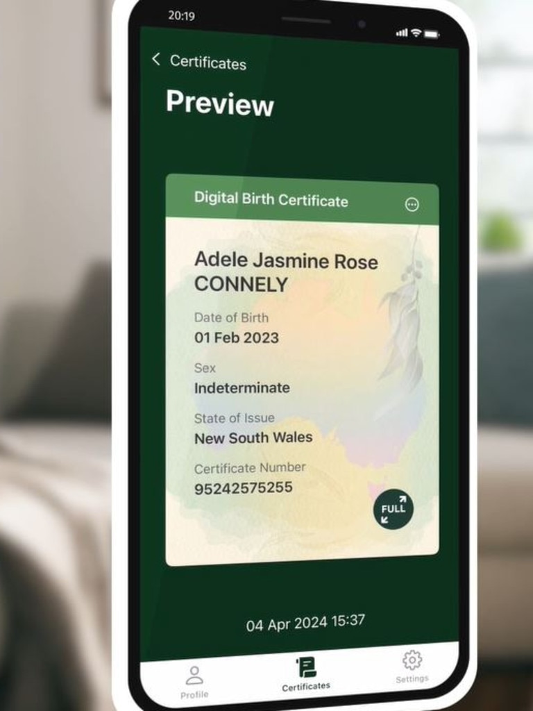 Nsw First In Australia To Pilot Digital Birth Certificates For Kids 