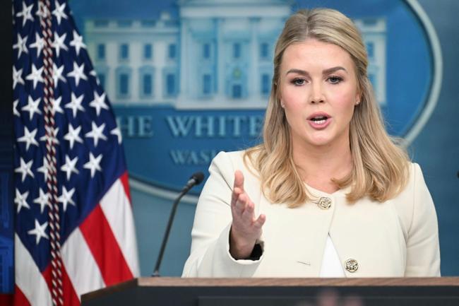 White House Press Secretary Karoline Leavitt accused judges of 'usurping' presidential power