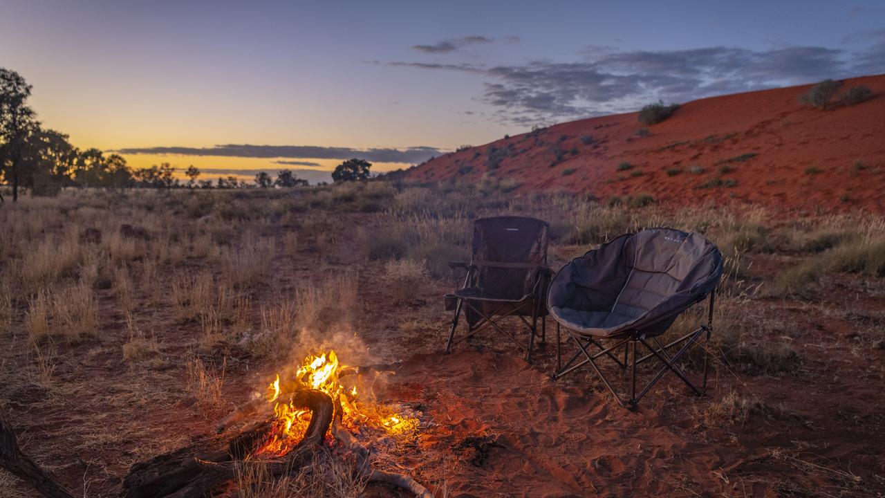 Nothing quite beats a campfire in the outback.