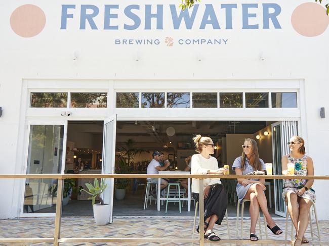 Micro-breweries in Brookvale, like the Freshwater Brewing Co, could benefit from longer opening hours if the suburnb became an official entertainment precinct. Picture: Danielle Chloe Lynar