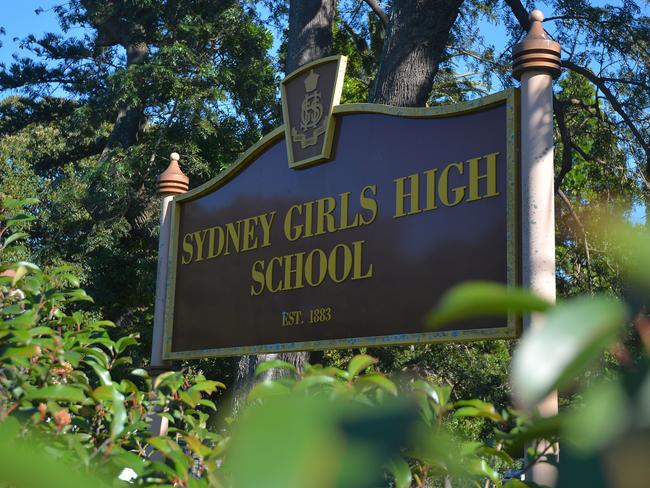 SYDNEY, AUSTRALIA - NewsWire Photos AUGUST 17, 2020: A general view of Sydney Girls high School in Sydney. Picture: NCA NewsWire / Steven Saphore