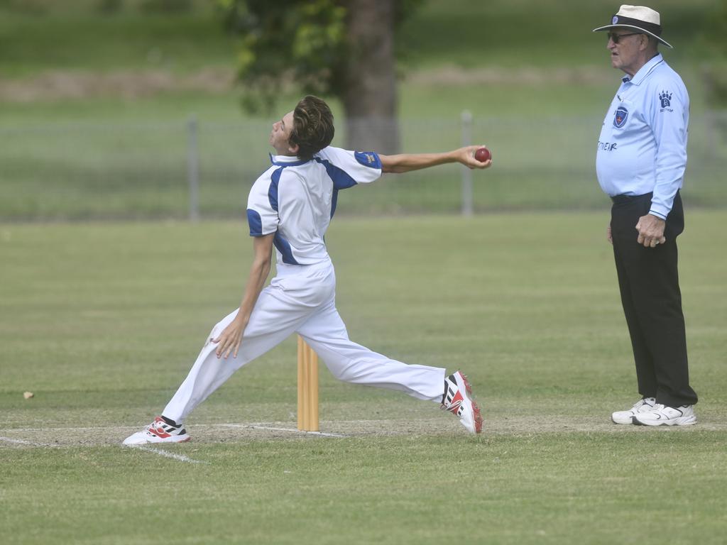 Action in LCCA first grade between Harwood and Yamba at Barry Watts Oval.