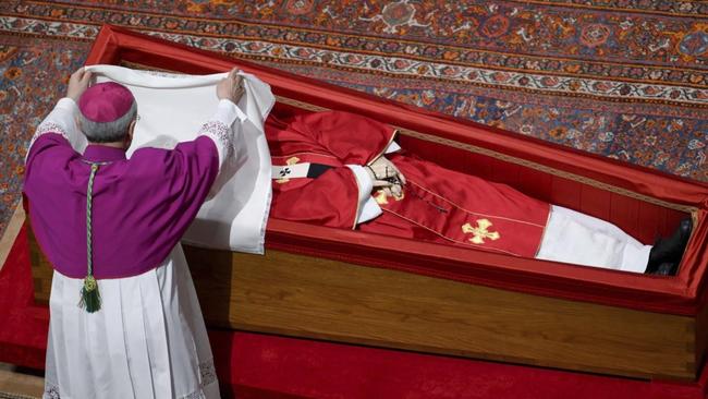 Pope Francis’ coffin ceremonially sealed ahead of funeral