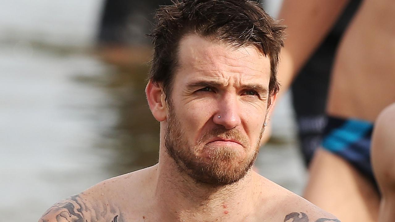 Dane Swan is not happy. Photo by Michael Dodge/Getty Images.