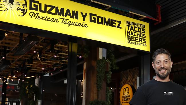 Guzman y Gomez founder Steven Marks dishes up the details on the new Mackay store and what he is looking for in the successful franchisee. Picture: Jonathan Ng