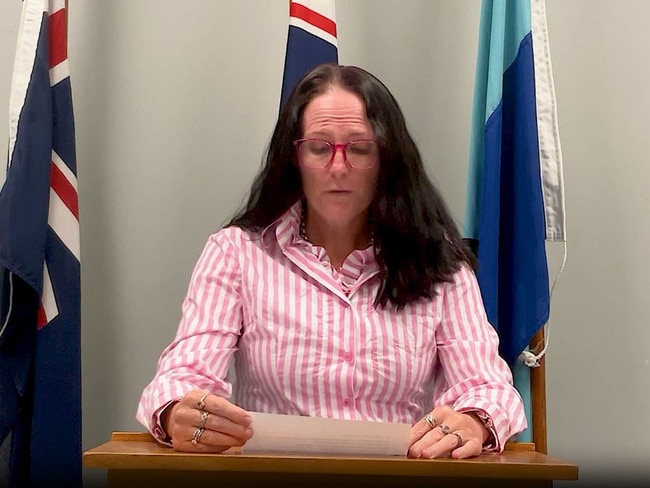 Police posted a video of Kylie Johnson appealing for information on the weekend. Picture: Queensland Police