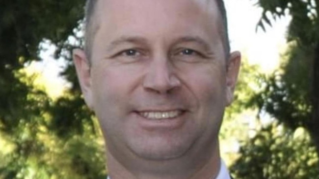 Brevet Sergeant Jason Doig, 53, has been shot dead at Senior in South Australia. Picture: 9NEWS