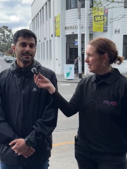 He explained he claimed a huge percentage of his laptop. Picture: TikTok/myob