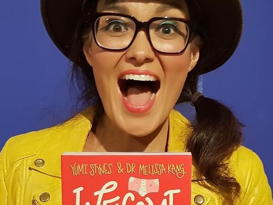 Yumi Stynes' previously released children's  book on periods. , https://www.instagram.com/p/BxQ94f9HJzq/?igshid=177mvex5bqm99