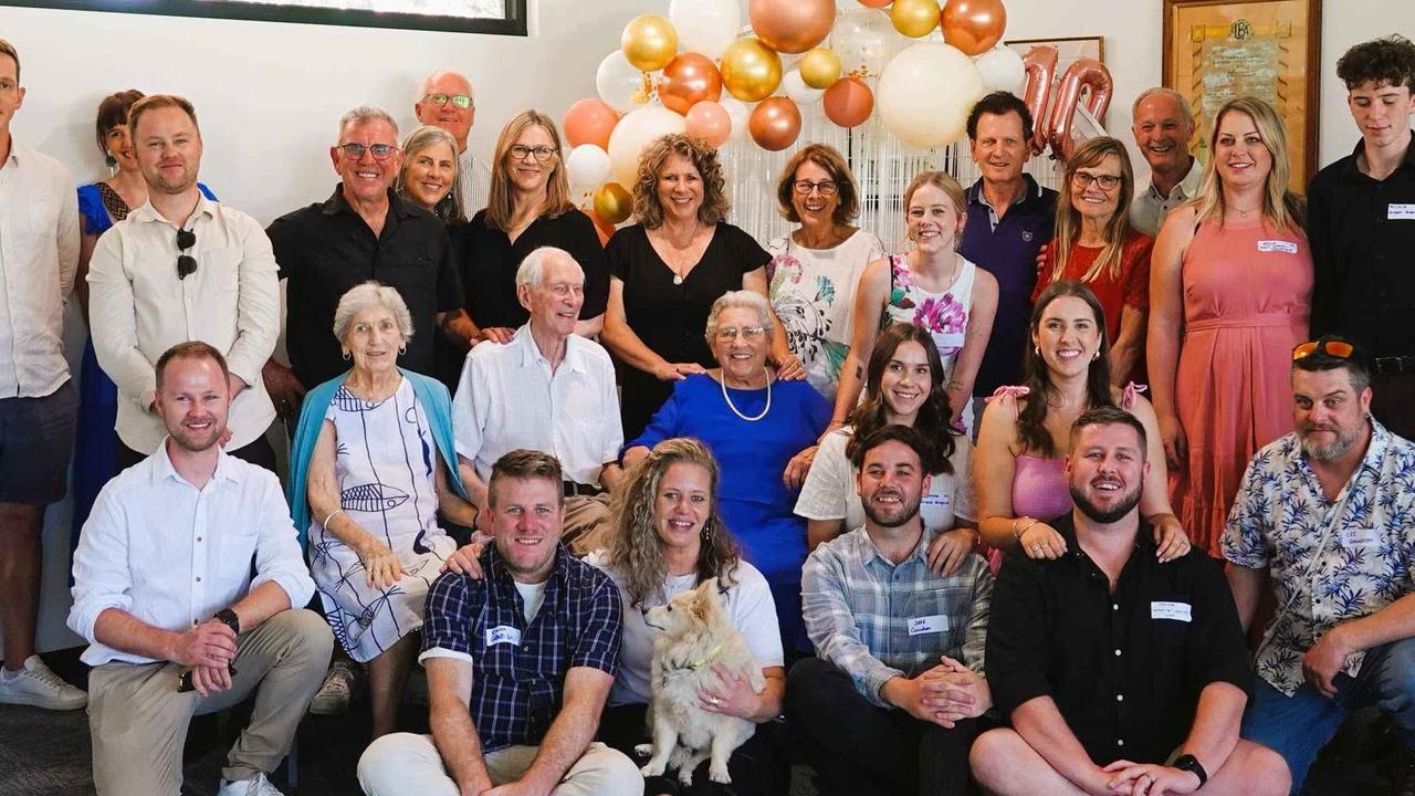 Joy Shelbourne Chellew celebrated her 100th birthday on February 22.