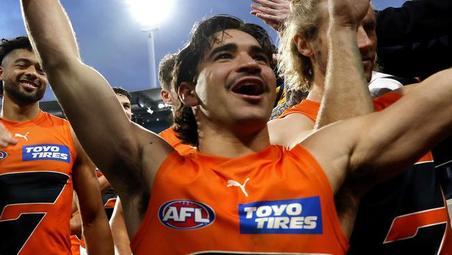 The 23-year-old is excited to see just how far the Giants can go in 2023. Picture: Phil Hillyard