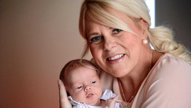 JOY OF LIFE: Emma Nicholas-Pugh and her daughter Esme. INSET: Twins Sophia Grace Nicholas-Pugh,weighing 2310g, and Oliver Ted Nicholas-Pugh, weighing 2940g, were born on September 22, 2018. Picture: Tony Martin