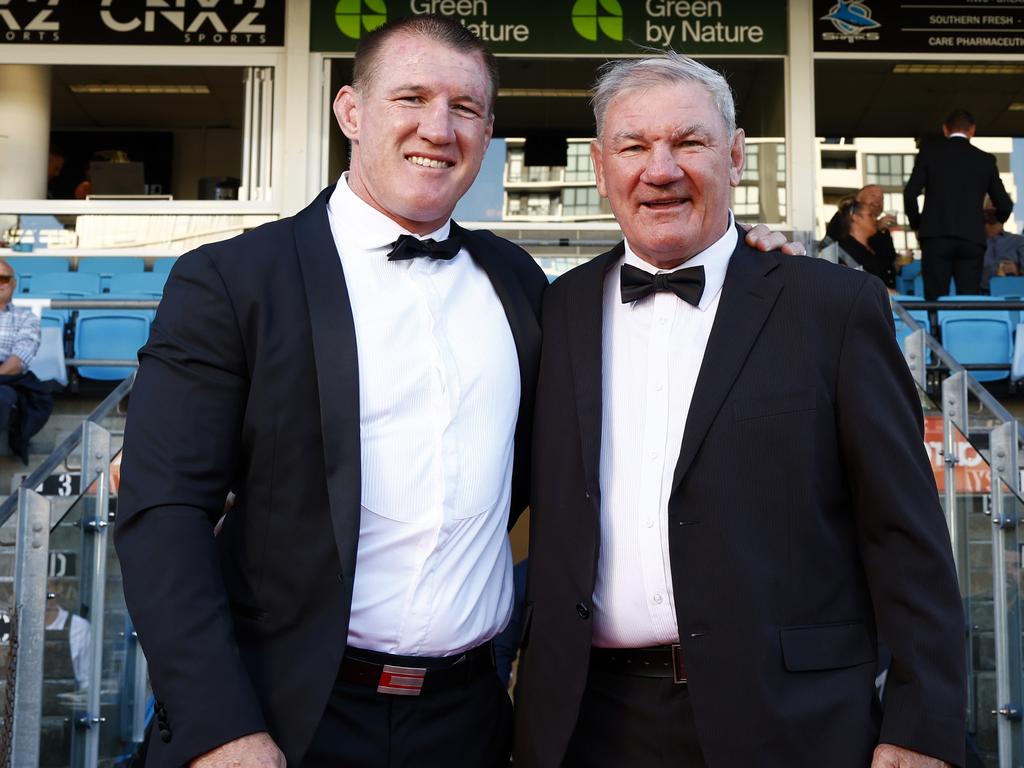 Cronulla greats and Gavin Miller were both inducted into the Cronulla Sharks Hall of Fame. Picture: Jonathan Ng