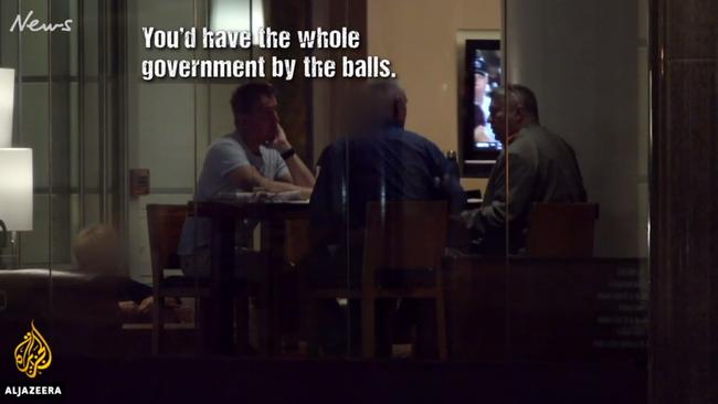 One Nation members caught by hidden cameras discussing a huge donation from the powerful US gun lobby to help roll back Australia’s tough gun laws.