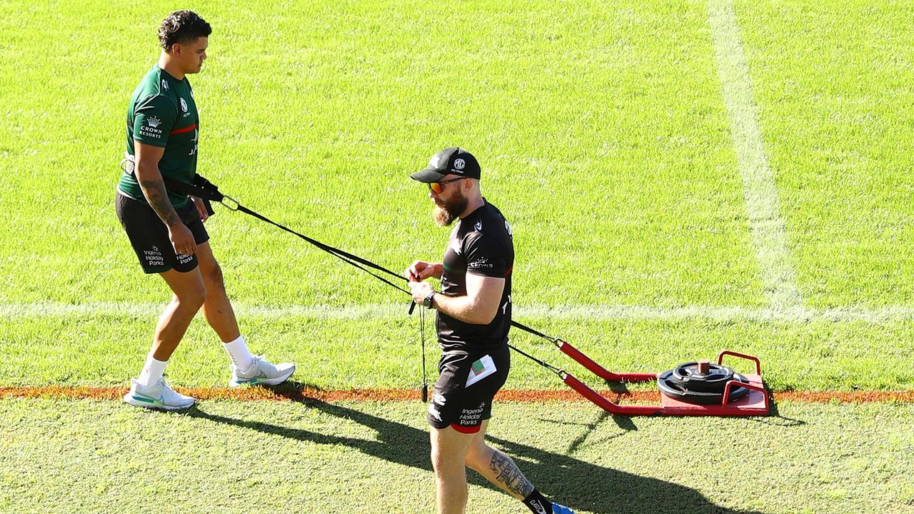 Mitchell starts on the road to recovery with Souths last week.