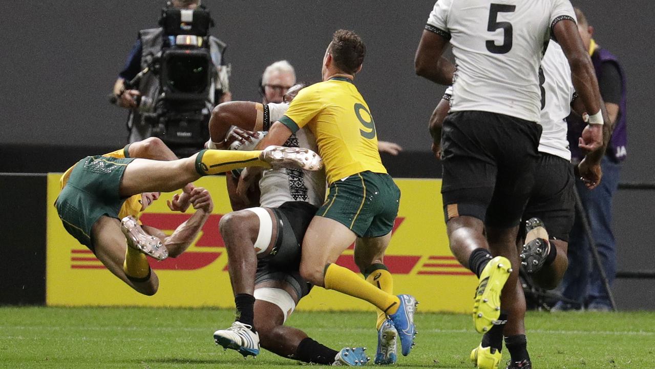 World Rugby told consultant Ross Tucker to delete his “red card” tweet that sparked the furore over Reece Hodge’s hit on Fijian Peceli Yato.