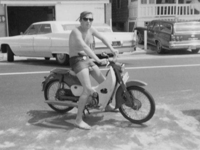 A carefree Donohue, two months before he left to go to Vietnam
